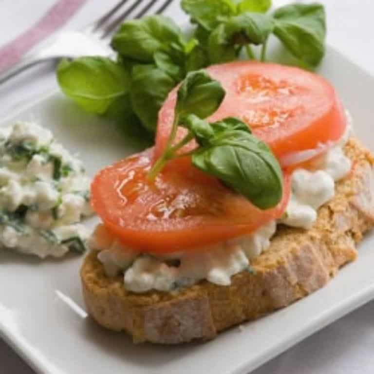low calorie breakfast cottage cheese