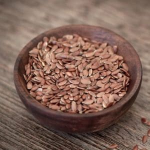 healthy food that tastes good - flax seeds
