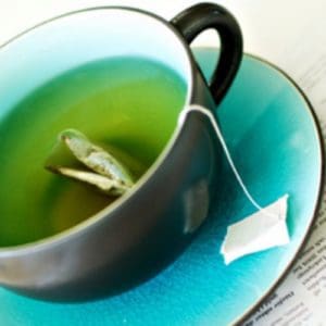 healthy food that tastes good - green tea